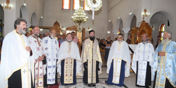 Ιεροπρεπή η εορτή της Μεγαλομάρτυρος Αγίας Μαρίνης, στην Γλύφα Βαρθολομιού (φωτος)