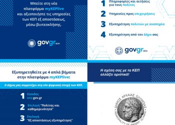 Σε λειτουργία το myKEPlive στο Δήμο Αρχαίας Ολυμπίας