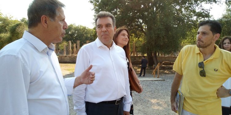 Τρεις σημαντικές εξαγγελίες από τον Υφ. Τουρισμού Μ. Κόνσολα για την Αρχαία Ολυμπία