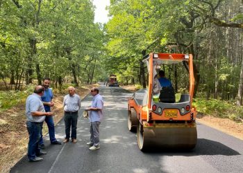 Επίσκεψη του Θ. Μαυρομμάτη σε έργα στην Π.Ε. Ηλείας
