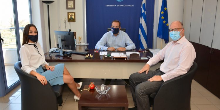 Συνάντηση του Περιφερειάρχη και του Προέδρου του Περιφερειακού Συμβουλίου Δυτικής Ελλάδας με τη Διευθύντρια Πολιτισμού και Νεολαίας της UNESCO, Πειραιώς και Νήσων