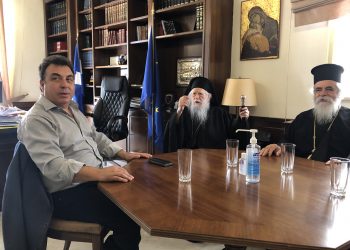 Ευχές δημοτών για την ονομαστική εορτή δέχθηκε ο Δήμαρχος Πύργου Τάκης Αντωνακόπουλος