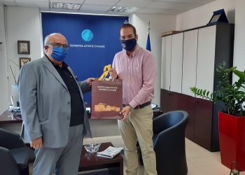 Στον Περιφερειάρχη ο νέος Πρύτανης του Πανεπιστημίου Πατρών