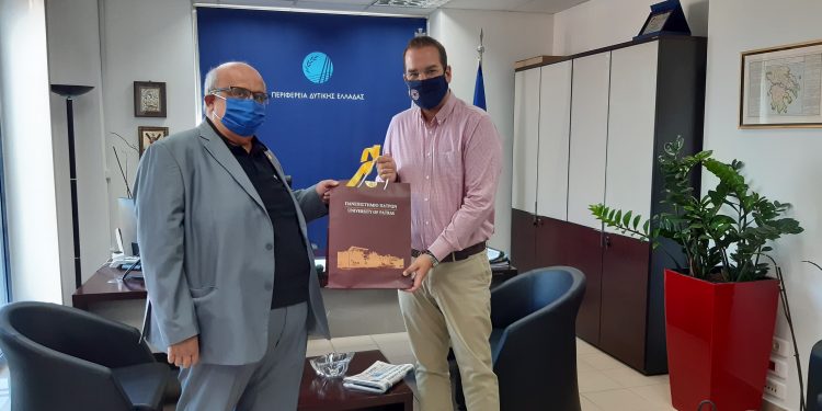 Στον Περιφερειάρχη ο νέος Πρύτανης του Πανεπιστημίου Πατρών