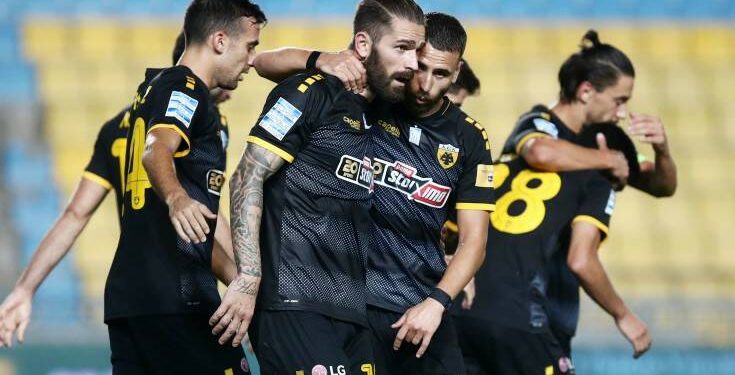Πέρασε από το Αγρίνιο η ΑΕΚ, 2-0 τον Παναιτωλικό
