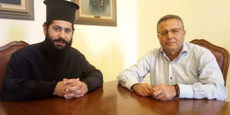 ΔΗΜΟΣ ΠΗΝΕΙΟΥ: Επίσκεψη του Αρχιμανδρίτη Αλεξίου Κουρτέση στη Γαστούνη