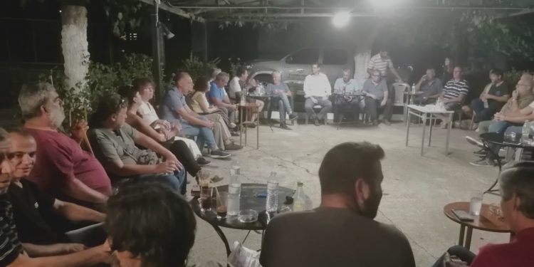 Οργάνωση Μελών Δ. Ήλιδας – ΣΥΡΙΖΑ – ΠΡΟΟΔΕΥΤΙΚΗ ΣΥΜΜΑΧΙΑ: Επίσκεψη στην Κοινότητα Δάφνης
