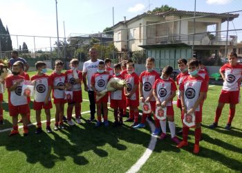 ΒΑΡΘΟΛΟΜΙΟ: Εγκαινιάστηκε το γήπεδο 7χ7 από τον ακάματο Μητροπολίτη κ.κ. Γερμανό