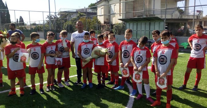 ΒΑΡΘΟΛΟΜΙΟ: Εγκαινιάστηκε το γήπεδο 7χ7 από τον ακάματο Μητροπολίτη κ.κ. Γερμανό