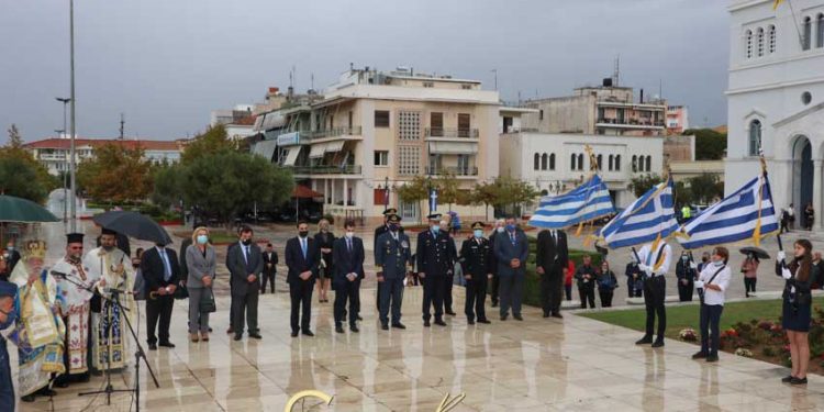 Η διπλή εορτή της Αγίας Σκέπης και του ΟΧΙ! στον Πύργο (φωτος)