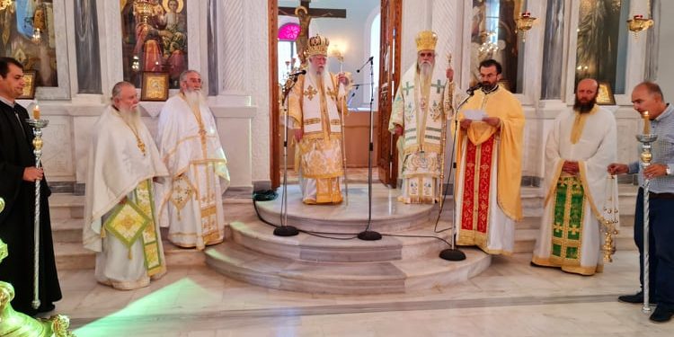 Σεμνοπρεπή λόγω Covid-19, η εορτή των Δικαστικών και Νομικών Ηλείας και                                 η 39η επέτειο της χειροτονίας εις Επίσκοπον του Μητροπολίτου μας κ.κ. Γερμανού