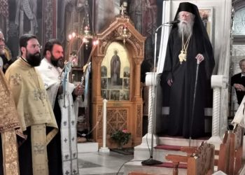 Οι εν Γαστούνη Κεφαλλήνες εόρτασαν εν μέσω κορωνοϊού τον προστάτη τους