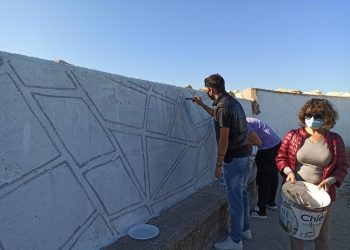 Μαθητές των δυο ΕΠΑΛ της Αμαλιάδας, «μυήθηκαν» στο γκράφιτι