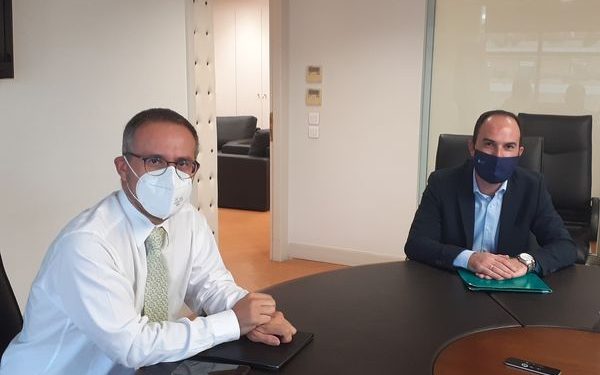 Συνάντηση του Αντιπεριφερειάρχη Λ. Δημητρογιάννη με τον Διευθύνοντα Σύμβουλο του ΔΕΔΔΗΕ
