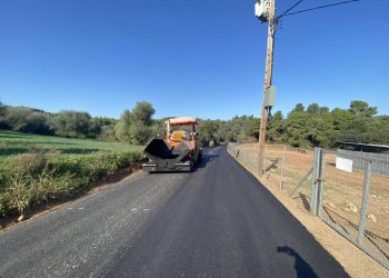 Π.Ε. ΗΛΕΙΑΣ: Ενημέρωση για το έργο συντήρησης του Επαρχιακού Ο.Δ στα Άσπρα Σπίτια