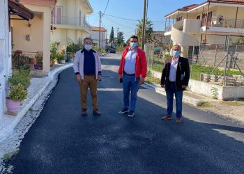 ΔΗΜΟΣ ΑΝΔΡΑΒΙΔΑΣ – ΚΥΛΛΗΝΗΣ: Έργα ασφαλτοστρώσεων στη Τ.Κ. Μυρσίνης