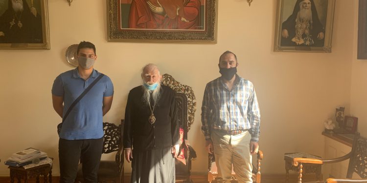 ΔΗΜΟΣ ΠΥΡΓΟΥ: Συνάντηση υπευθύνου γραφείου εθελοντισμού με Μητροπολίτη Ηλείας