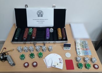 Συνελήφθησαν οκτώ άτομα στον Πύργο για διεξαγωγή τυχερού παιγνίου