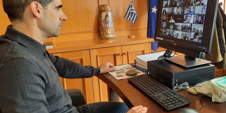 Συμμετοχή Αντιπεριφερειάρχη Π.Ε Ηλείας Β.Γιαννόπουλου σε τηλεδιάσκεψη, υπό τον Υφυπουργό Πολ. Προστασίας Ν.Χαρδαλιά
