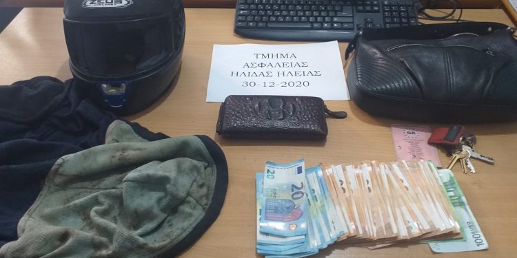 Συνελήφθη ο δράστης ληστειών σε περίπτερο και πεζή γυναίκα σε περιοχές της Ηλείας