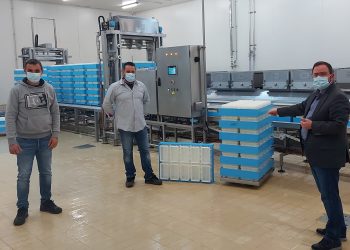 Με ουσιαστικό αλλά και συμβολικό χαρακτήρα η επίσκεψη στην «OLYMPIA FETA» από Νίκο Κοροβέση και Χρήστο Μπιλίρη