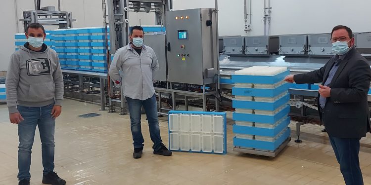 Με ουσιαστικό αλλά και συμβολικό χαρακτήρα η επίσκεψη στην «OLYMPIA FETA» από Νίκο Κοροβέση και Χρήστο Μπιλίρη