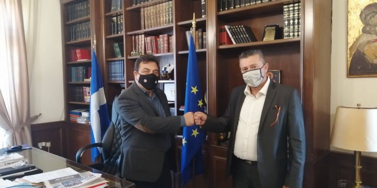 ΔΗΜΟΣ ΠΥΡΓΟΥ: Συνάντηση με τον νέο πρόεδρο Δ.Ε.Π. Α.Ε. ΟΤΑ Βασίλη Σεϊντή