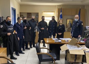 Σημαντική δωρεά προς την Διεύθυνση Αστυνομίας Ηλείας από την Βουλευτή Διονυσία Αυγερινοπούλου