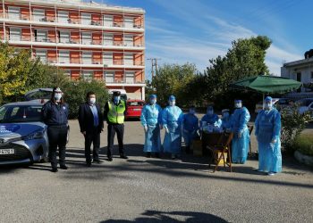 ΔΗΜΟΣ ΠΥΡΓΟΣ: Δωρεάν covid test μέσω drive through