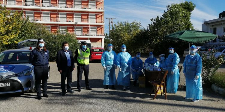 ΔΗΜΟΣ ΠΥΡΓΟΣ: Δωρεάν covid test μέσω drive through