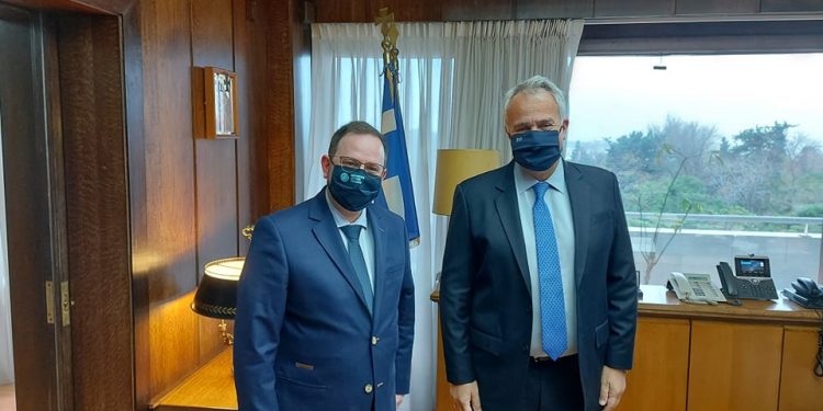 ΝΙΚΟΣ ΚΟΡΟΒΕΣΗΣ: Συνάντηση με το νέο υπουργό Εσωτερικών Μ. Βορίδη