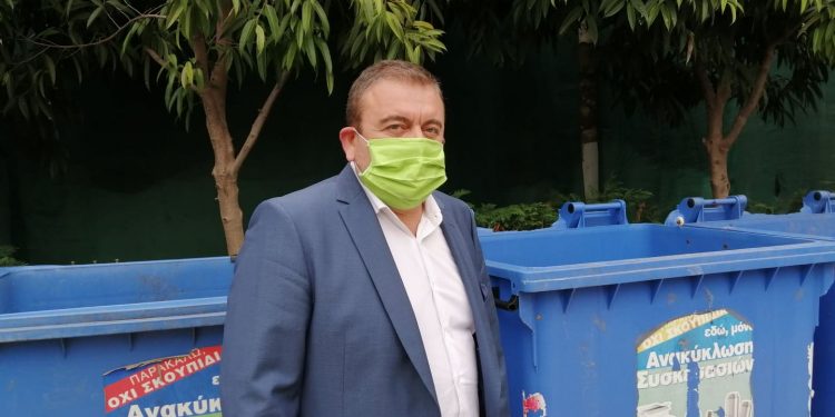 ΝΙΚΟΣ ΚΟΤΣΩΝΗΣ: Ανακοίνωσε την επανεκκίνηση της ανακύκλωσης και την ενίσχυση των “Πράσινων σημείων” της πόλης