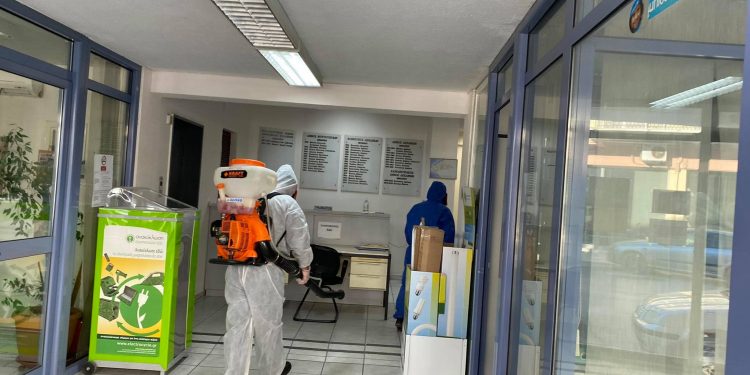 ΔΗΜΟΣ ΑΝΔΡΑΒΙΔΑΣ – ΚΥΛΛΗΝΗΣ: Απολύμανση σε όλα τα Δημοτικά Κτίρια λόγω επιβεβαιωμένου κρούσματος