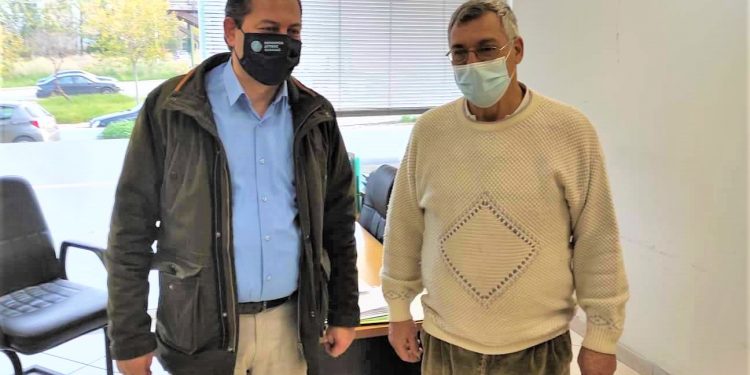 Ο ΕΛΓΑ σε πληγείσες περιοχές της Π.Ε Ηλείας για την καταγραφή των ζημιών από την κακοκαιρία
