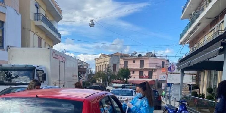 Δωρεάν Drive-Through rapid tests τη Πέμπτη 14 Ιανουαρίου στην Ανδραβίδα