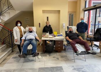 ΔΗΜΟΣ ΠΥΡΓΟΥ: Ένθερμη ανταπόκριση στο κάλεσμα για εθελοντική αιμοδοσία της Δημοτικής Αστυνομίας και της Υπηρεσίας Πρασίνου