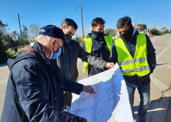 Επίσκεψη – ενημέρωση Αντιπεριφερειάρχη Π.Ε Ηλείας Β. Γιαννόπουλου σε έργα ΟΧΕ στον οδικό άξονα Πύργος – Κατάκολο