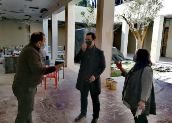 Συνεργασία του Αντιπεριφερειάρχη Αθλητισμού, Ολυμπισμού, Εθελοντισμού Δ. Νικολακόπουλου με τον Δήμαρχο Αρχαίας Ολυμπίας Γ. Γεωργιόπουλο