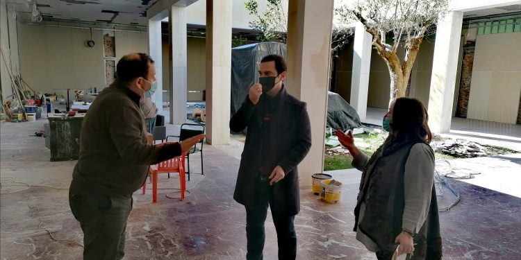 Συνεργασία του Αντιπεριφερειάρχη Αθλητισμού, Ολυμπισμού, Εθελοντισμού Δ. Νικολακόπουλου με τον Δήμαρχο Αρχαίας Ολυμπίας Γ. Γεωργιόπουλο