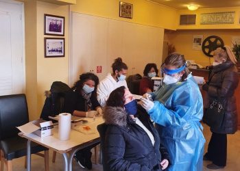 Στα Λεχαινά σήμερα πραγματοποιήθηκαν 143 rapid test, με θετικό μόνο ένα