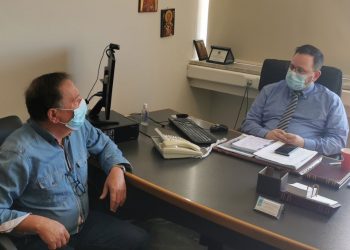 Συνάντηση εργασίας Κοροβέση – Σκαρτσιάρη