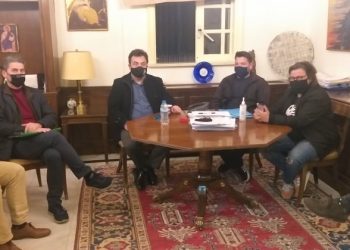 Συνάντηση Δημάρχου Παναγιώτη Αντωνακόπουλου με το σωματείο εστίασης “Διόνυσος” Πύργου