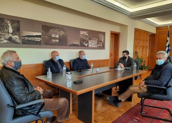 Συνάντηση Αντιπεριφερειάρχη Π.Ε Ηλείας Β.Γιαννόπουλου με εκπροσώπους του Επιμελητηρίου Ηλείας