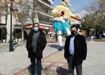 ΔΗΜΟΣ ΠΥΡΓΟΥ –  Απόκριες 2021: Αποκριάτικο χρώμα στην πόλη (φωτος)