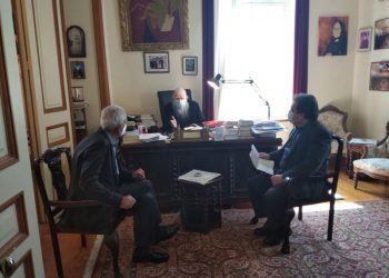 ΔΗΜΟΣ ΠΥΡΓΟΥ  Συνάντηση Αντωνακόπουλου-Λυμπέρη με τον Σεβασμιότατο Μητροπολίτη Ηλείας για τα Πανεπιστημιακά Τμήματα