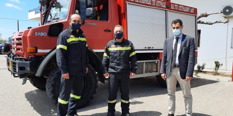 Ουσιαστική και τυπική παραχώρηση οχήματος UNIMOG από την Π.Ε Ηλείας στην Π.Υ Πύργου