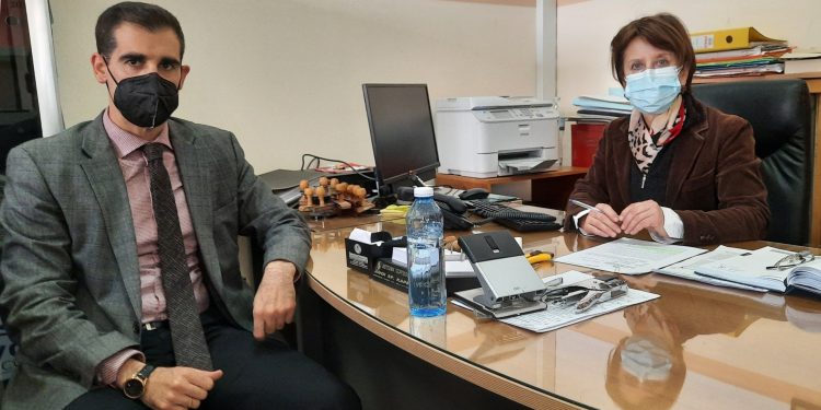 Επίσκεψη Αντιπεριφερειάρχη Π.Ε Ηλείας Βασίλη Γιαννόπουλου, στο Τμήμα Μεταφορών και Επικοινωνιών Αμαλιάδας