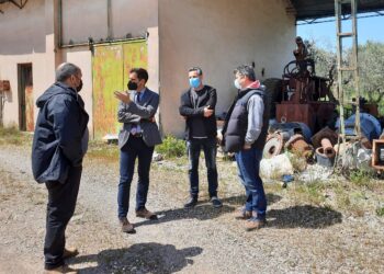 Επίσκεψη Αντιπεριφερειάρχη Π.Ε Ηλείας Β. Γιαννόπουλου, στις εγκαταστάσεις του ΓΟΕΒ Πηνειού – Αλφειού