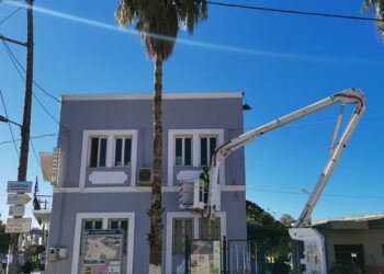 ΔΗΜΟΣ ΑΝΔΡΑΒΙΔΑΣ – ΚΥΛΛΗΝΗΣ: Εργασίες συντήρησης και αποκατάστασης στα Δημοτικά κτίρια του Δήμου (φωτος)