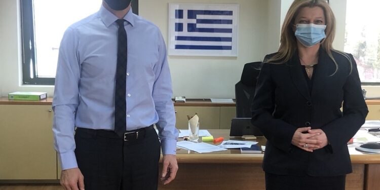 ΔΙΟΝΥΣΙΑ ΑΥΓΕΡΙΝΟΠΟΥΛΟΥ: Συνάντηση με Αμυρά για τη χάραξη των νέων πολιτικών του ΥΠΕΝ για την προστασία της βιοποικιλότητας